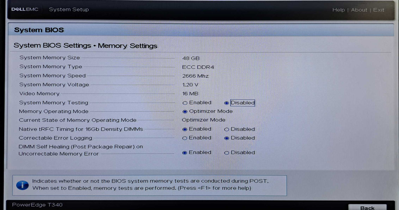 Dell PowerEdge T340 | Xeon E-2174G @3.80GHz, 48GB DDR4, H330, 2x 495W Q