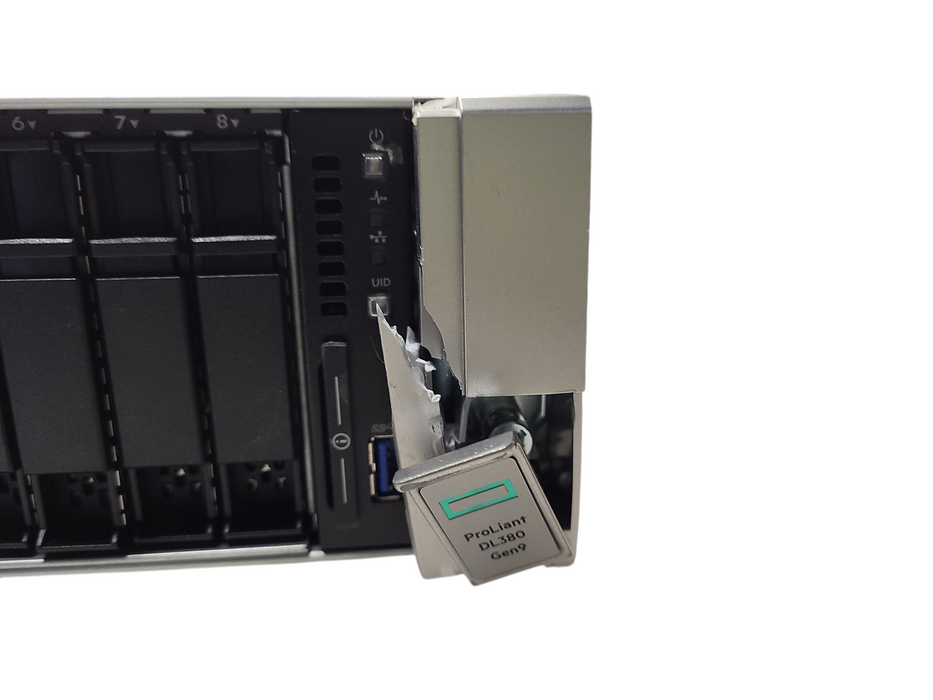 HP ProLiant DL380 Gen9 2x E5-2667 v3 64GB DDR4 P440ar 2x800W PSU READ $