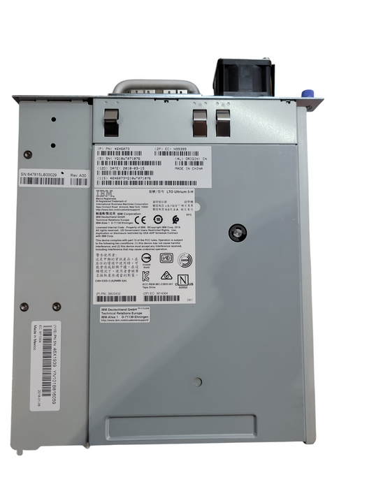 IBM LTO Ultrium 5-H 46X6073 SAS HH 6Gbps LTO-5 Tape Drive (READ) %