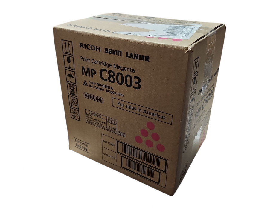 *NEW SEALED* Ricoh Savin Lanier MP C8003 Magenta Print Cartridge