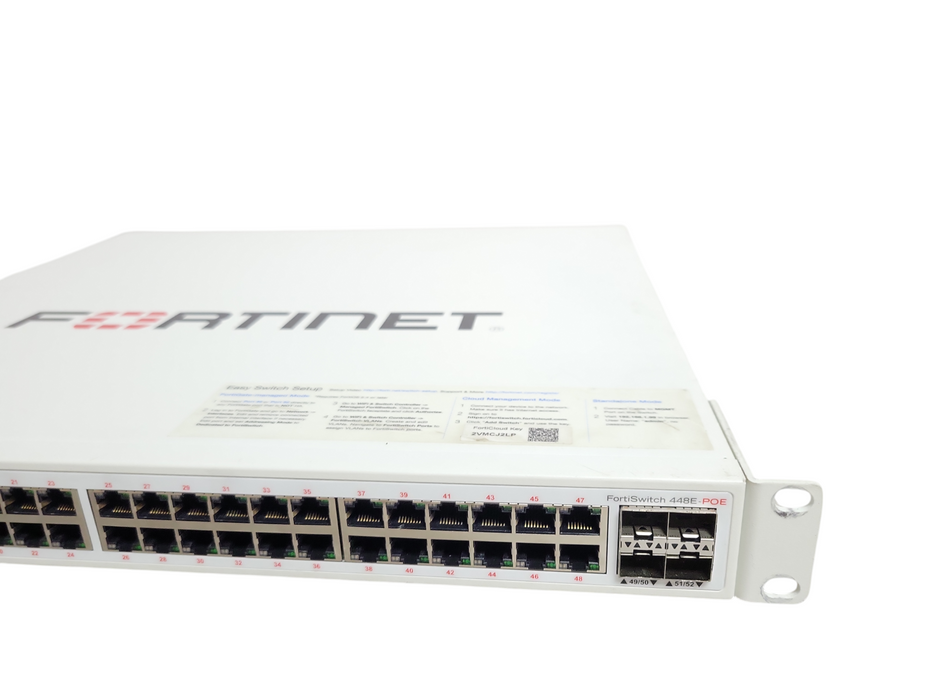 Fortinet FortiSwitch FS-448E-POE 48 Ports Rack Mountable Poe Switch _