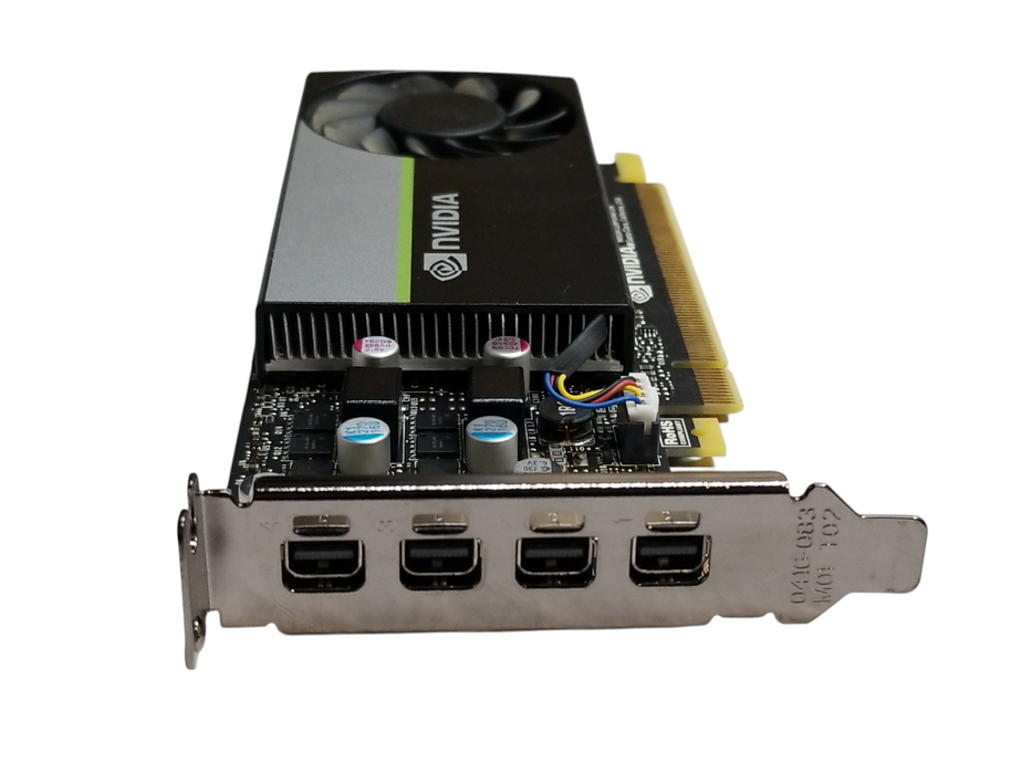 Nvidia Quadro T1000 4GB mini DPx4 Graphics Card -Low Profile