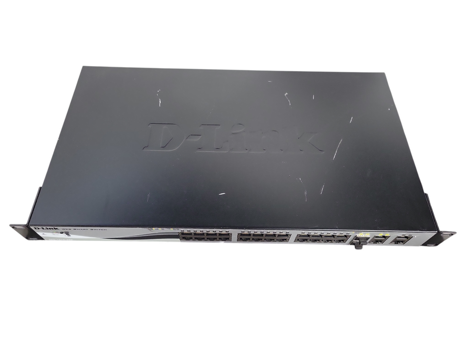 D-LINK DES-1210-28P 28 Port Fast Ethernet Web Smart PoE Switch !