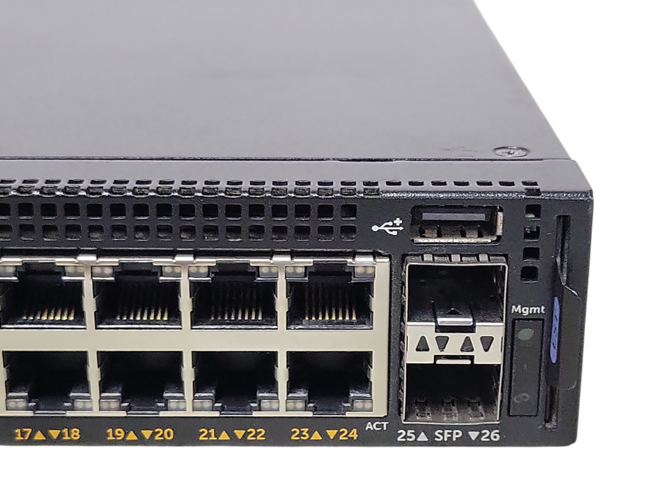 Dell X1026P 26-Port Gigabit PoE Managed Network Switch _