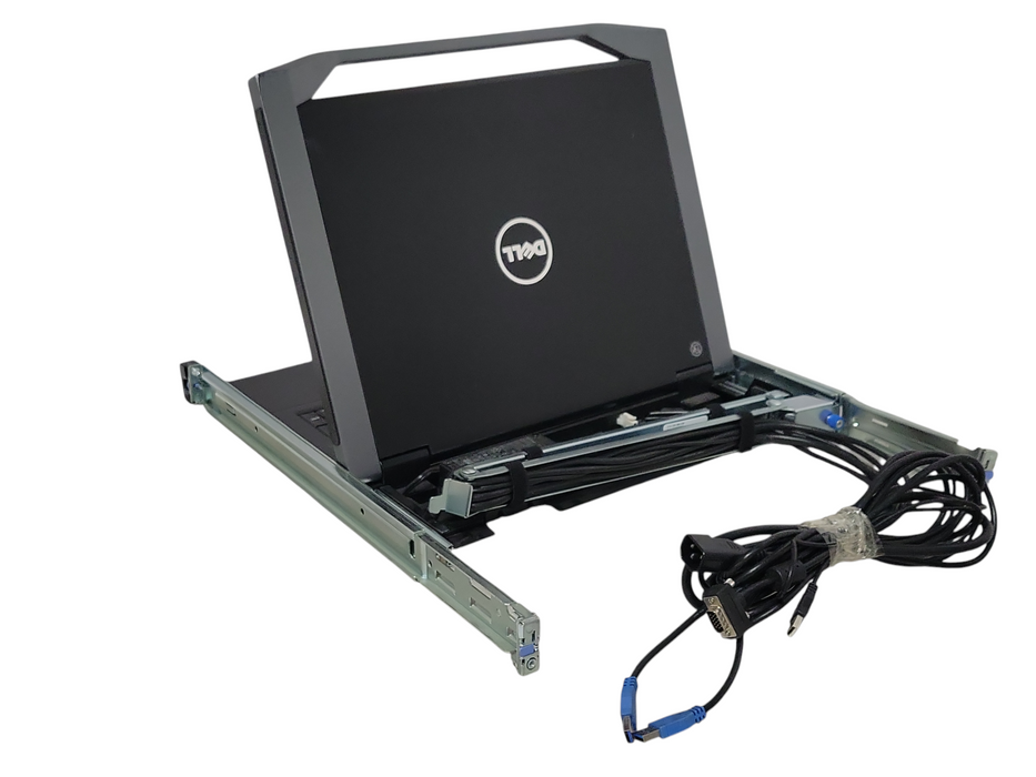 Dell KMM FPM185 1U Rack Mount 18.5in LED KVM Console _