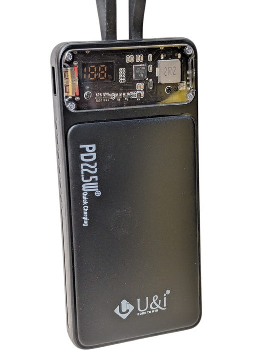 New U&i UiPB 2801 10000mah Fast Charging PD Power Bank   Q-