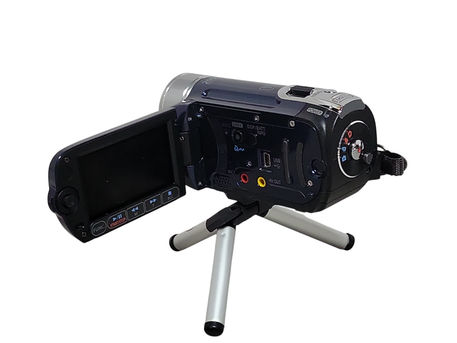 Canon FS100 Camcorder 48x Zoom 2000x Digital Zoom w/ Battery, READ _