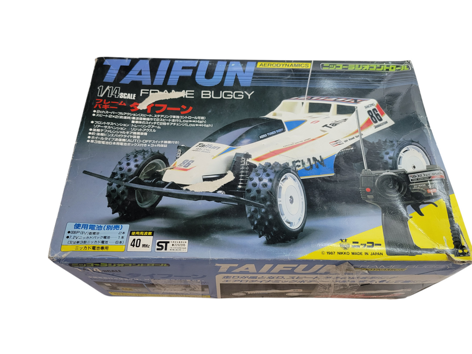 Vintage 1987 - TAIFUN FRAME BUGGY RC 1/14 SCALE 40MHz (READ) %