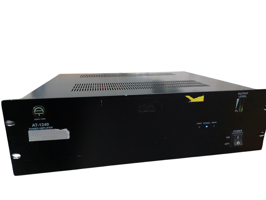 Audio Trak Power Amplifier Model: AT-1240 =