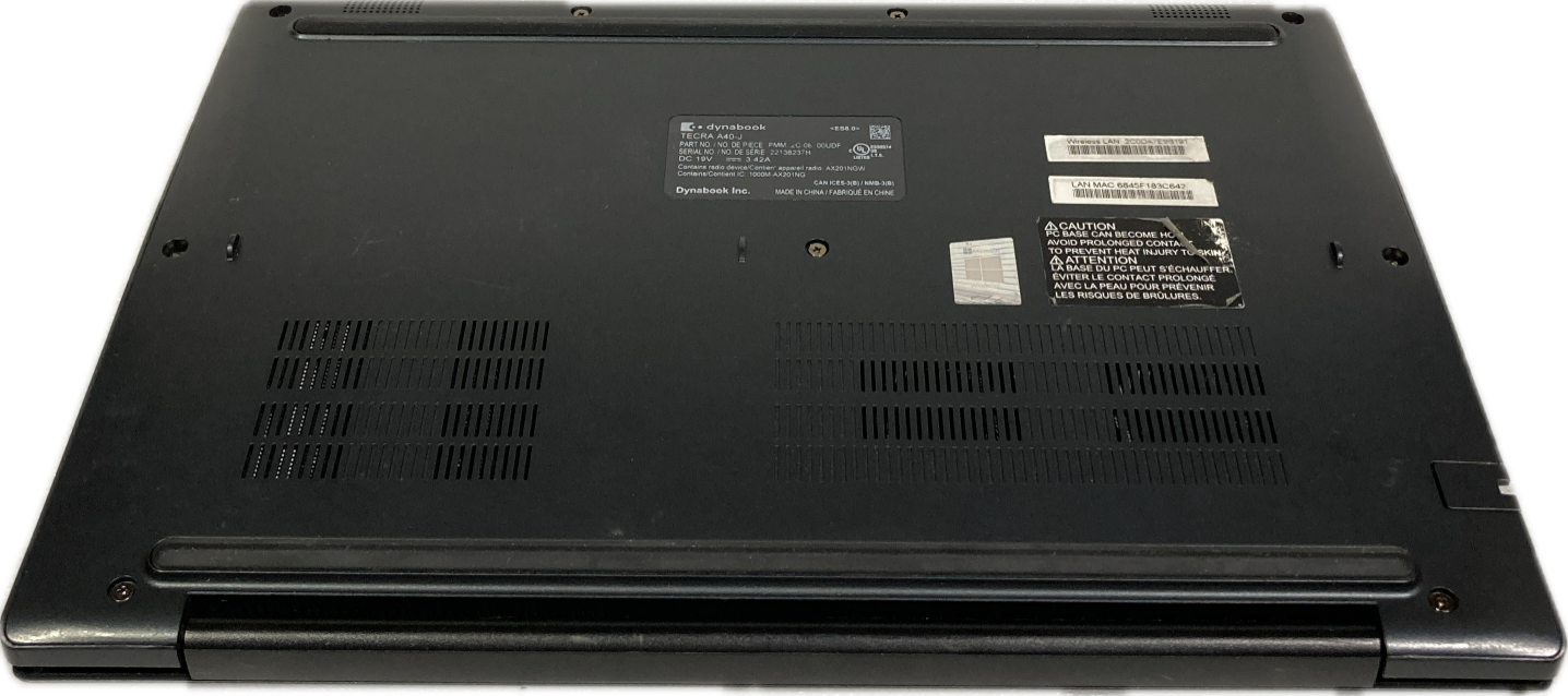 DynaBook TECRA A40 TOUCH Core i5-1145G7@2.6GHz vPRO 16GB RAM 512GB SSD Q Lap200