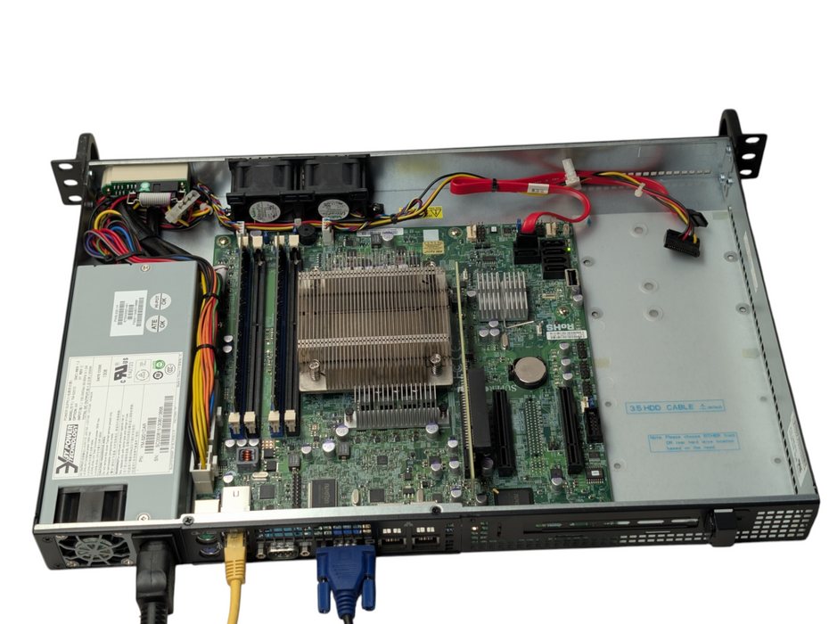 Supermicro CSE-510 X9SCL-F Intel Core i3-2120 4GB RAM IPMI server  -