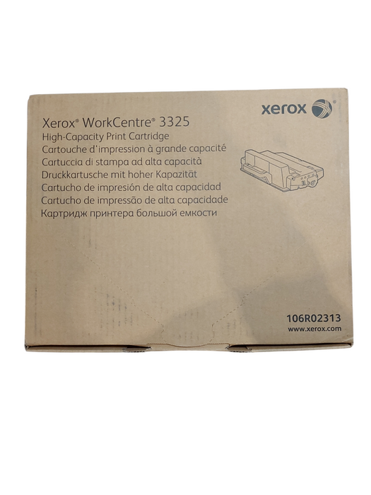 Lot 3x Xerox WorkCentre 3325 Black Toner Print Cartridge 106R02313 - OPEN BOX Q