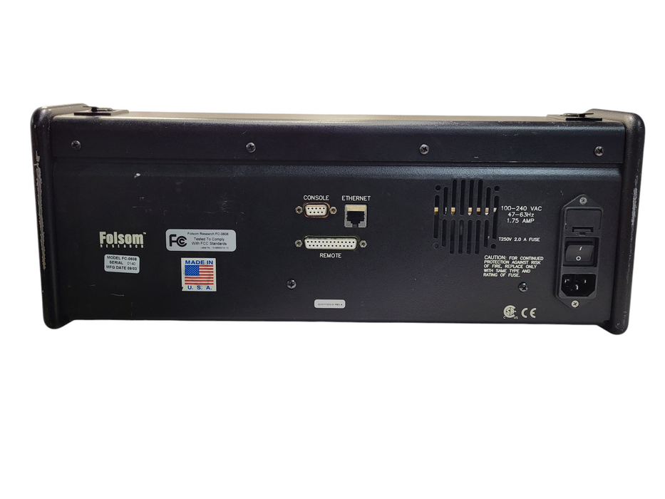 Folsom Research FC-0608 Screen Pro Multi-Screen Remote Controller READ $
