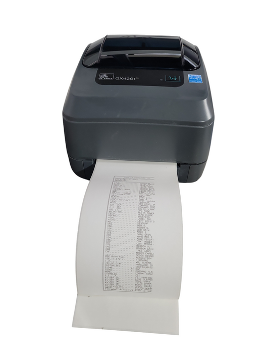 Zebra GX420T Thermal Label Printer !