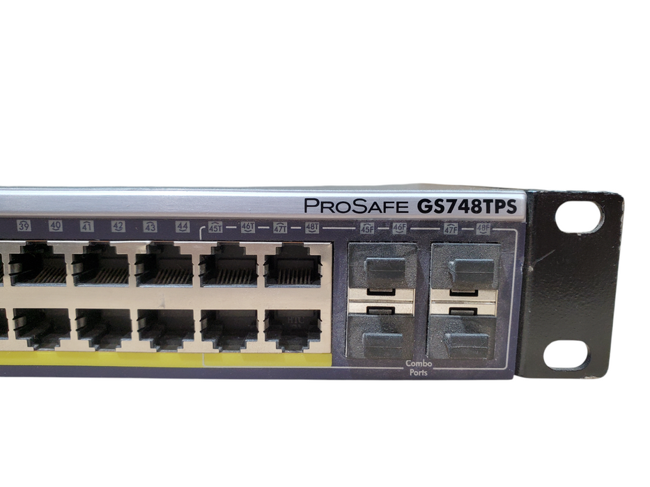 NetGear GS748TPS 48-Port Gigabit Stackable PoE Smart Switch