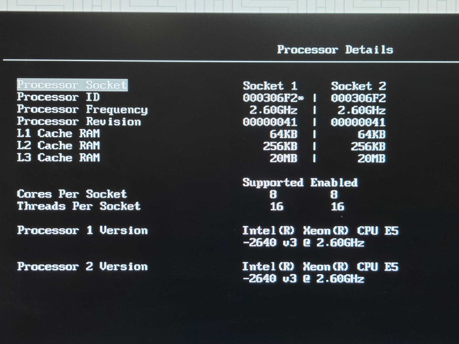 Lenovo SystemX 3550 M5 1U 8x2.5", 2x E5-2640V3 2.60GHz, 64GB RAM, M5210 _