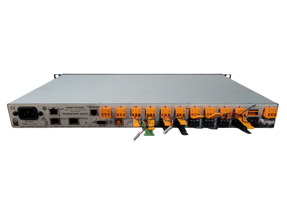 Biamp Systems Tesira FORTE AVB VT Digital Signal Processor READ !