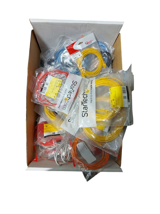 Lot 10x Assorted Network Cables 5/5e/6 w/ 2 Belkin  Q