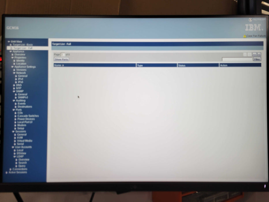 IBM KVM 16 PORT 46M5376 MODEL 1754-HC1, READ _