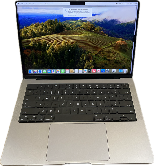 Apple MacBook  Pro 14' 2021 M1 Pro 32GB RAM 1TB SSD No Power Adapter