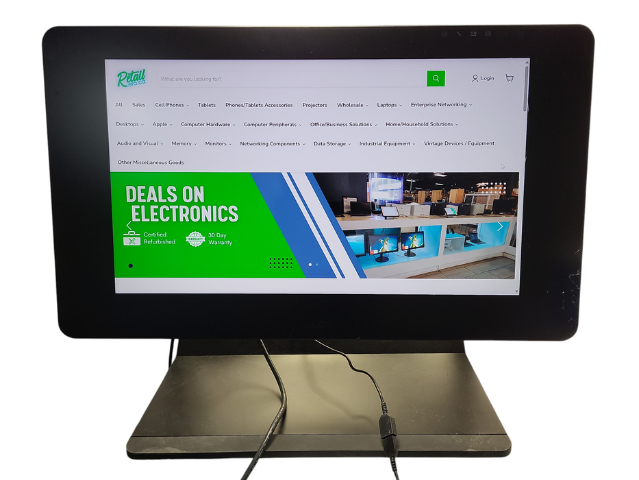 Wacom Cintiq Pro DTK-2420/ 23.6" LCD Tablet No pen READ $