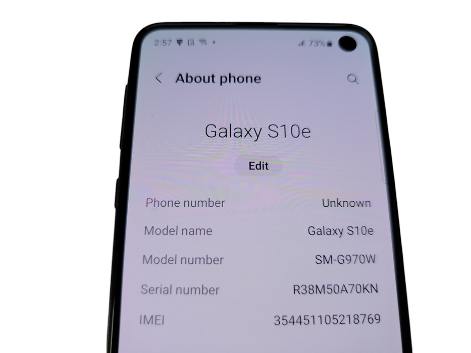 Samsung Galaxy S10e - 128GB - Navy Blue [SM-G970W] (