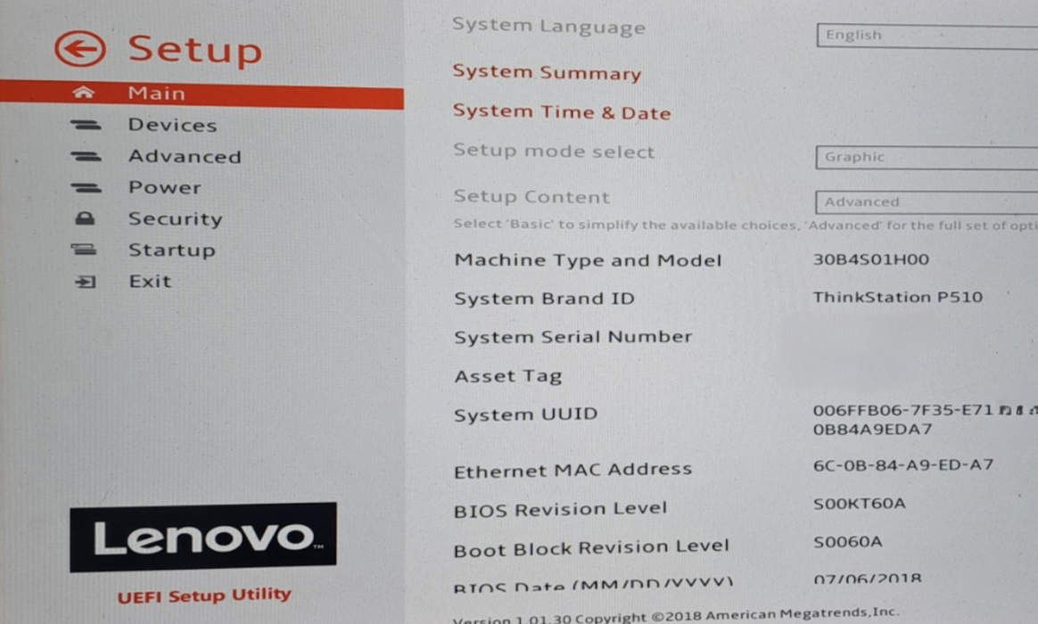 Lenovo ThinkStation P510 Intel Xeon E5-1650 v4 |16GB|Quadro K4000|No HD| READ