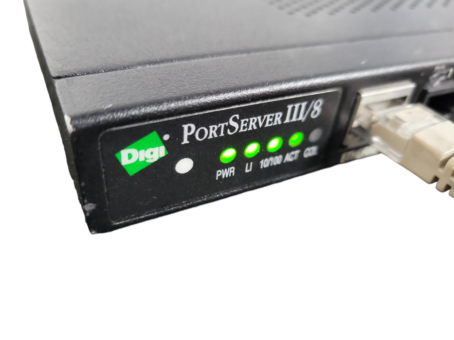 Digi PortServer III/8 500001208-01 !