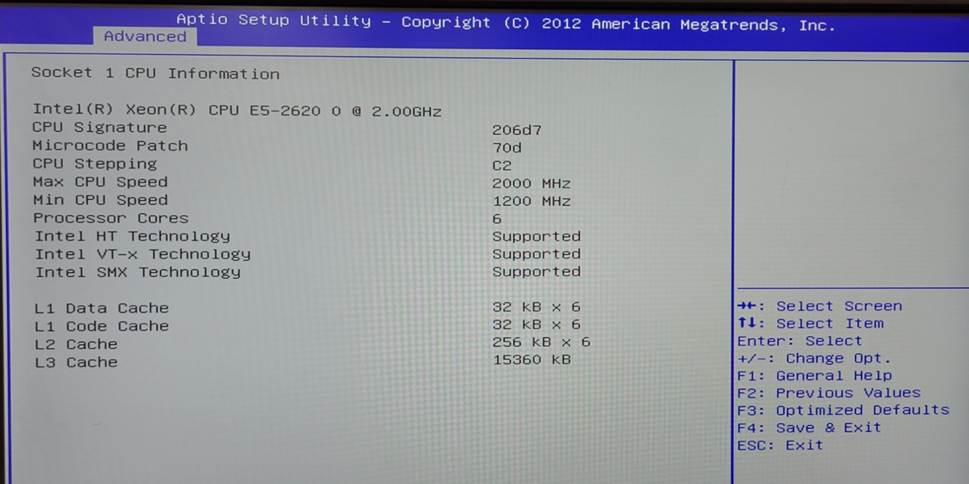 Supermicro 732-9 X9SRA Intel Xeon E-5-2620 0 @2.00GHz 32GB Ram