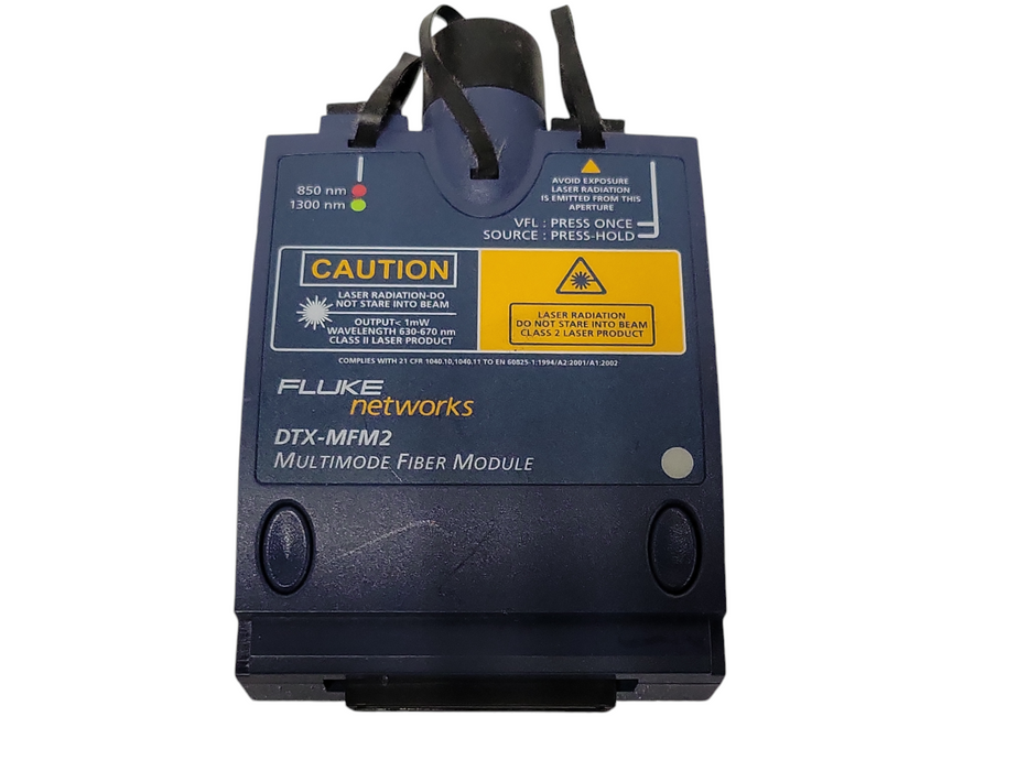 Fluke networks DTX-MFM2 MultiMode Fiber Module, READ _