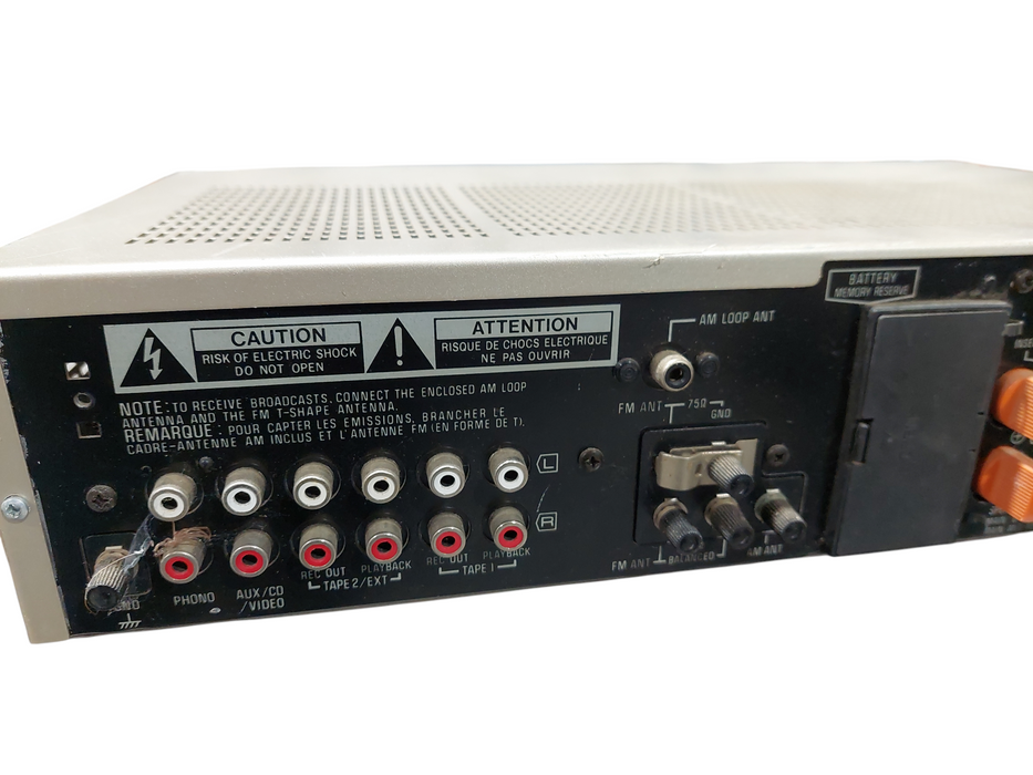 Technics Quarts Synthesizer Model: SA-410 FM/AM Stereo Receiver  =