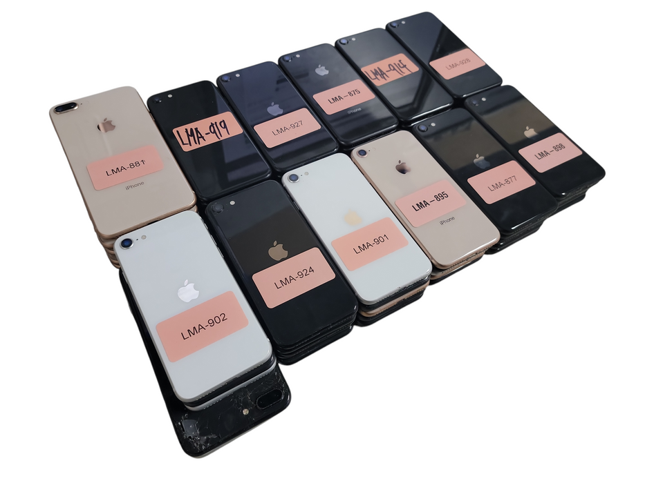 Lot of 60x Apple iPhone's [A1897 - A2275 | B/C Condition][LMA-13] (