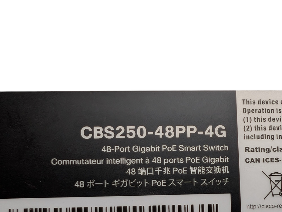 Cisco Business 250 CB250-48P-4G  Q-