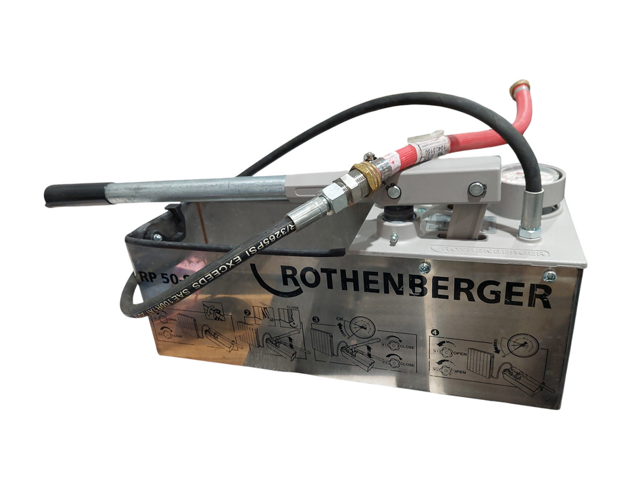 Rothenberger Pressure Test Pump Model: RP 50-s =