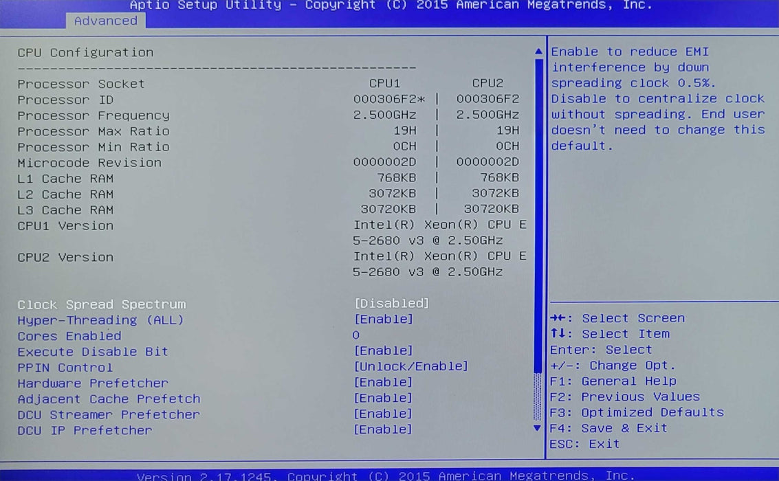 Supermicro X10DRT-L Boxx Render Pro 2x Xeon E5-2680v3 128GB DDR4, READ _