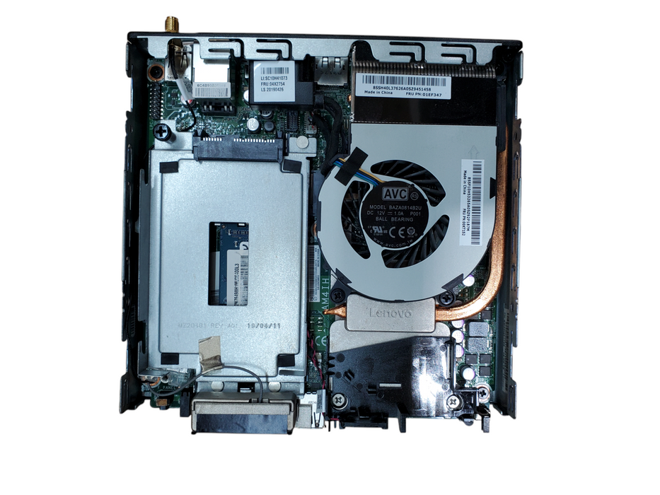 Lenovo ThinkCentre M715q Tiny Ryzen 5 Pro 2400GE, 8GB DDR4 - No HDD