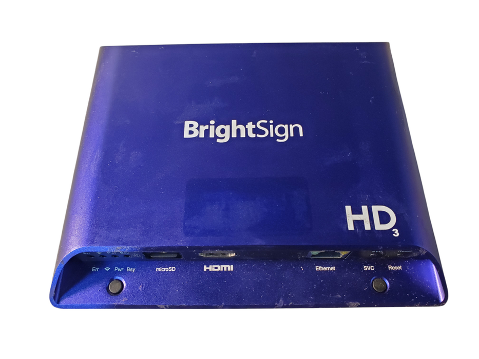 BrightSign HD3 HD223 HDMI Media HD Digital Player Q