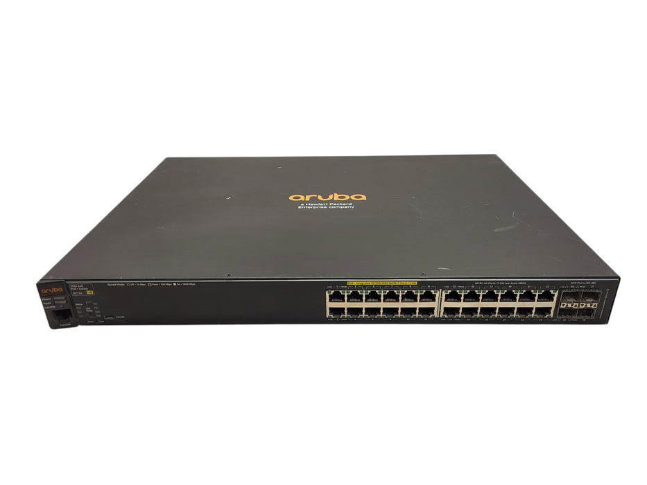 Aruba J9773A 2530-24G-PoE+ | 24 Port Gigabit PoE+ w/ 4x SFP Switch Q$
