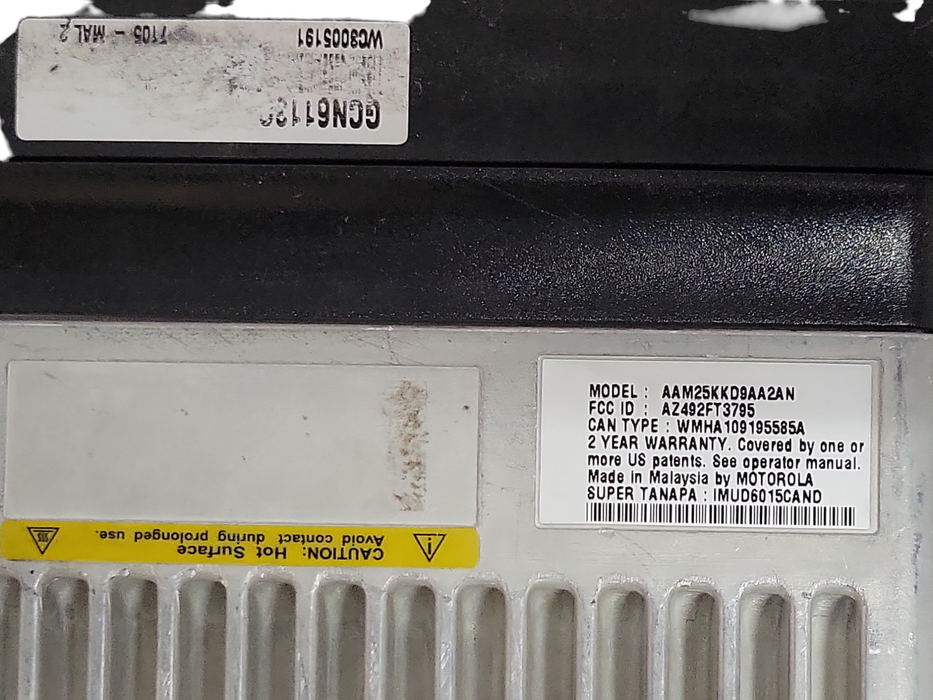 Motorola CDM1250 AAM25KKD9AAAN VHF frequency range of 136–174 MHz 64 Channe _