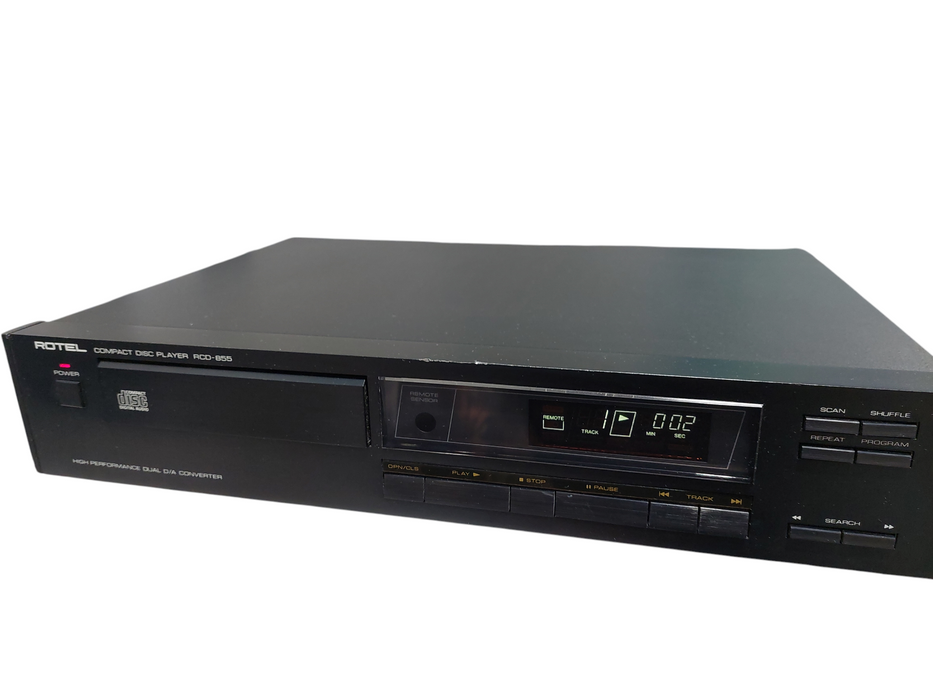 Rotel Compact Disc Player RCD-855 High Performance Dual Converter =
