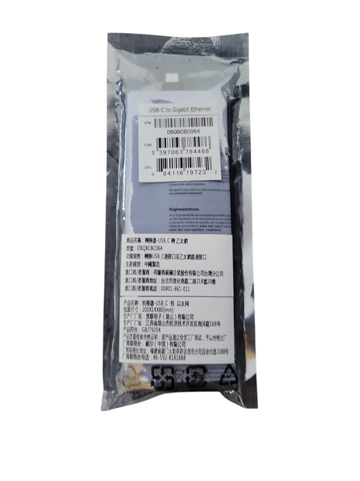 Dell Adapter USB C To Ethernet Genuine OEM Device Adapter Q!