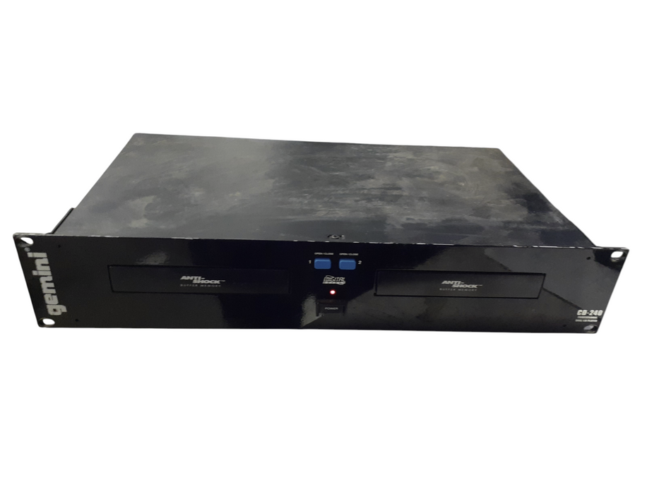 Gemini CD-240 Professional Dual CD Player
