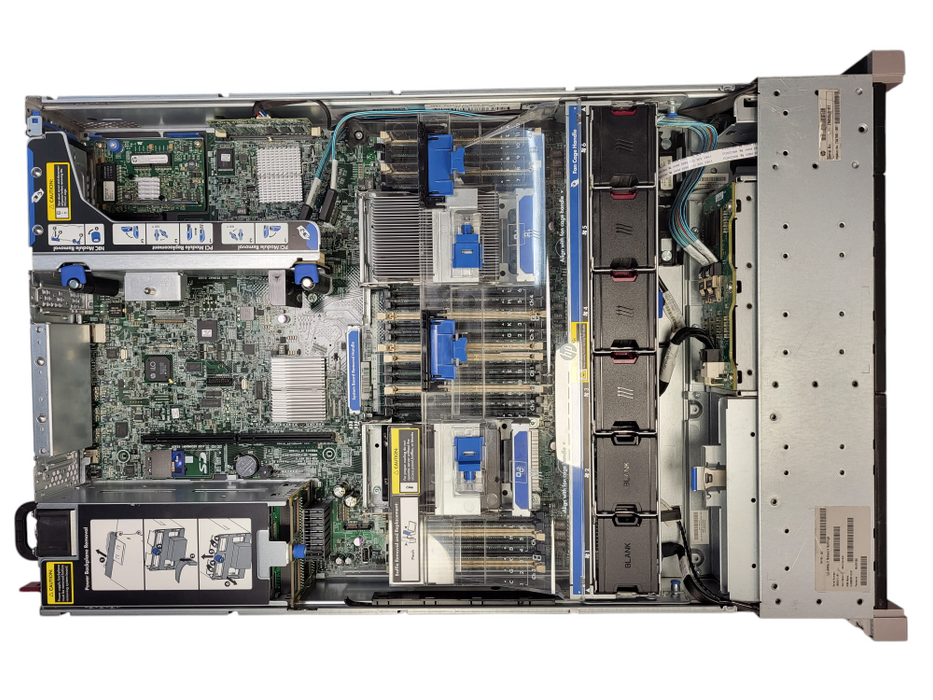 HP ProLiant DL380p Gen8 2U Xeon E5-2620 v2 32GB DDR3 P420i 2x460W PSU  $