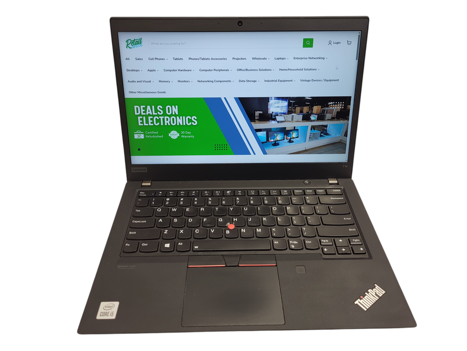 Lenovo ThinkPad T14 Gen 1 i5-10210U@1.60GHz 16GB RAM 256GB SSD $ Lap200
