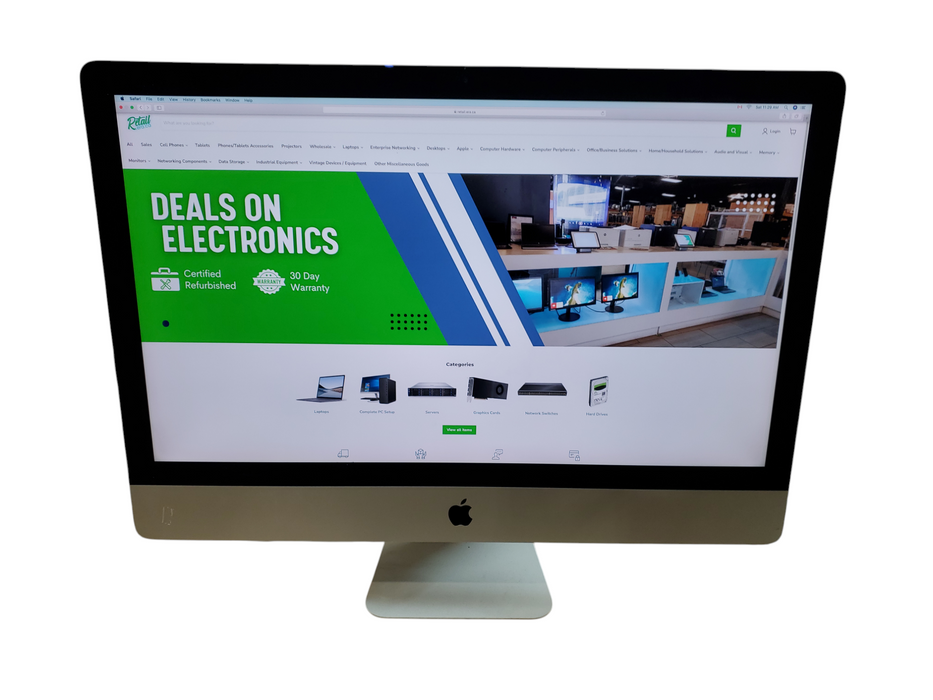 Apple iMac 27" 5K 2015, i7-6700K@4.00GHz, 16GB RAM, 500GB