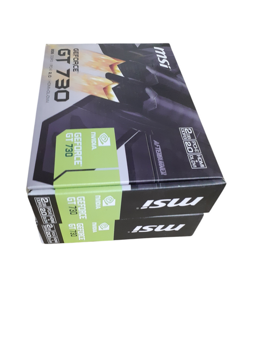 MSI NVIDIA GeForce GT 730 2GB HDMI/Dual-Link DVI-D Low Profile Graphics Car Q