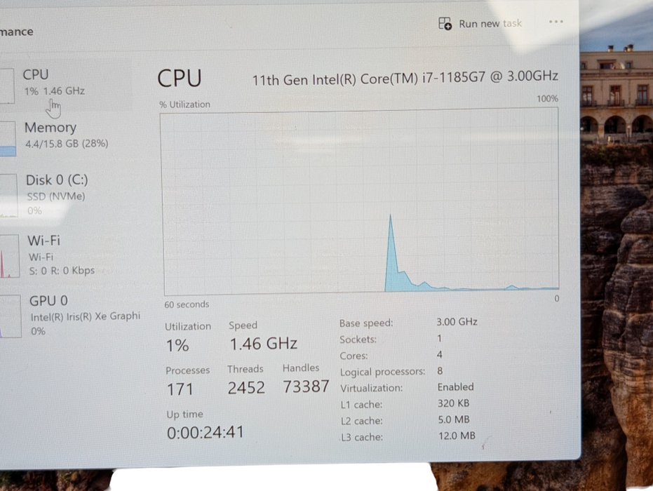 Surface PRO 8 1983 Intel Core i7-1185G7 16GB RAM & 512GB NVMe - Lap200
