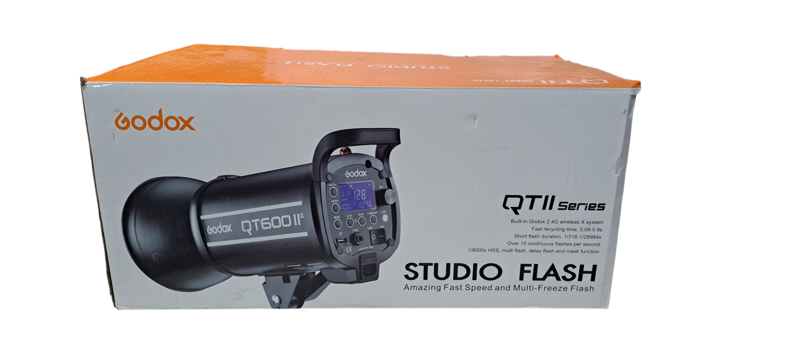 Godox QTII 600 Flash Head Studio Flash – 600 W