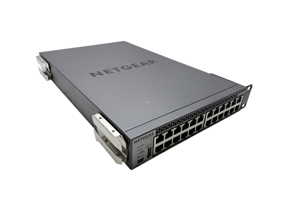 NetGear ProSafe M4300-24X XSM4324CS | 24-Port 10G RJ-45, 4x SFP+ L3 Switch )