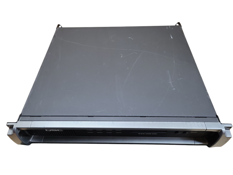 QSC Q-SYS Core 500i Integrated System Processor w/ 4 cards READ !